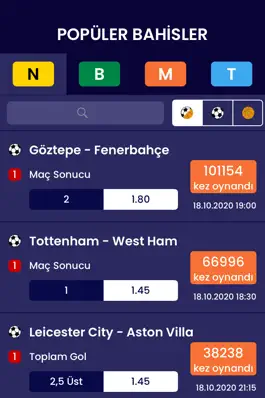 Game screenshot Popüler Bahisler mod apk