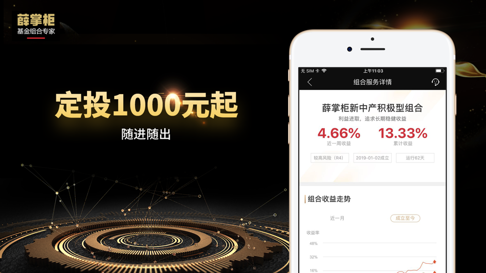 #4. 薛掌柜-基金组合专家 (iOS) 由: 深圳众禄基金销售有限公司