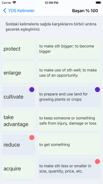Yds Vocabulary - Yds Kelime Screenshot