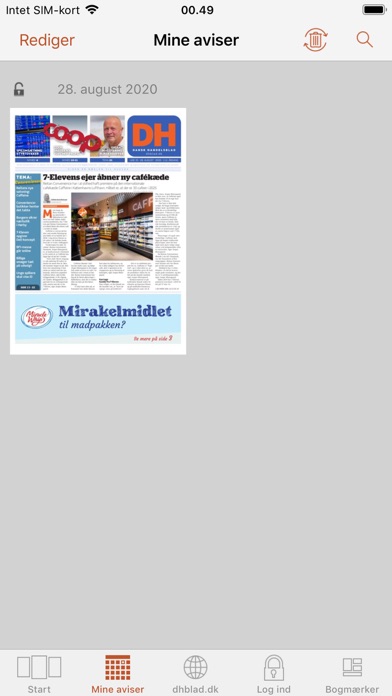 Dagligvarehandlen Screenshot