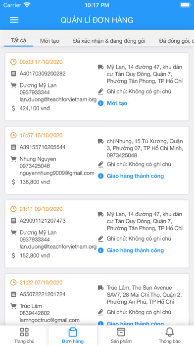 Noda Seller Screenshot