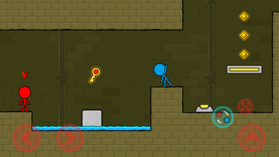 Red & Blue Stickman screenshot 1