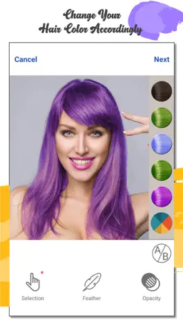 Game screenshot Hair Color Changer: Makeup,Dye hack