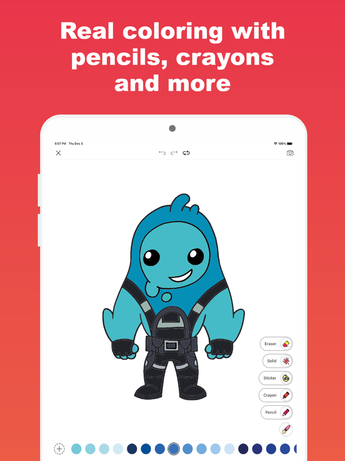 Colortnite Nite Coloring Game