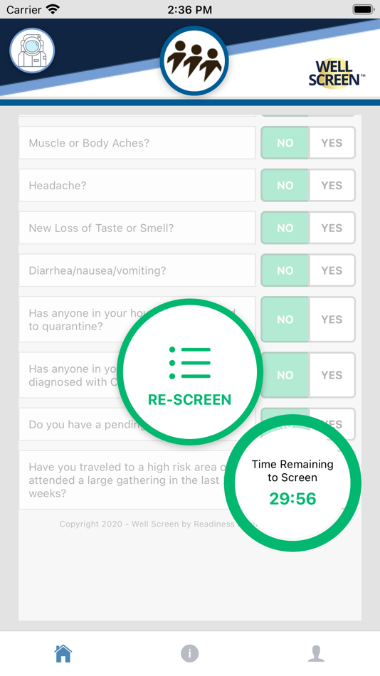 #7. Well Screen Mobile Screening (iOS) 由: Readiness Rounds - Well Screen