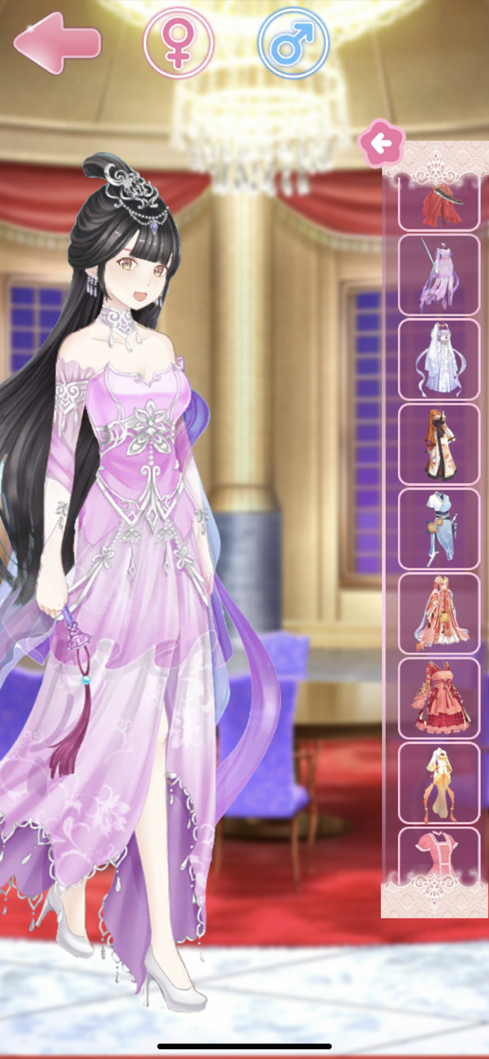 Wedding Dress Up Anime Idol