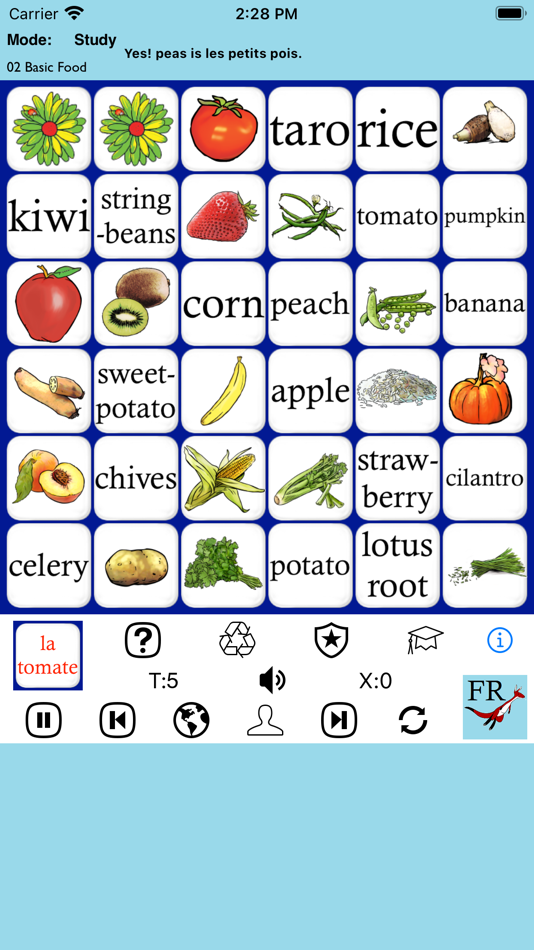 #2. French 4 Beginners - PE (iOS) Bởi: CogWrite Learning Analytics LLC