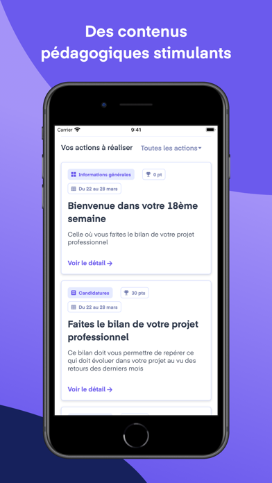 Mon coach Mobilité Screenshot