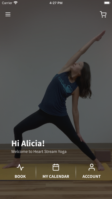 Heart Stream Yoga Screenshot