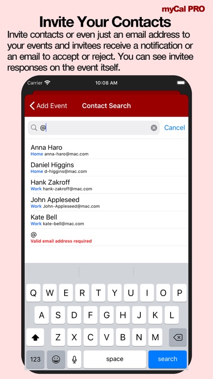 Events & Diary: myCal PRO screenshot-7