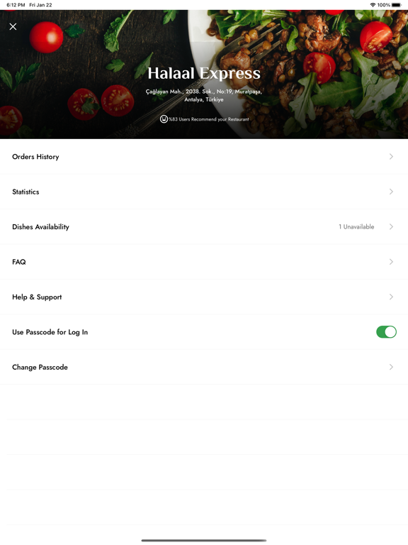 Screenshot #6 pour YemekSis Restaurant