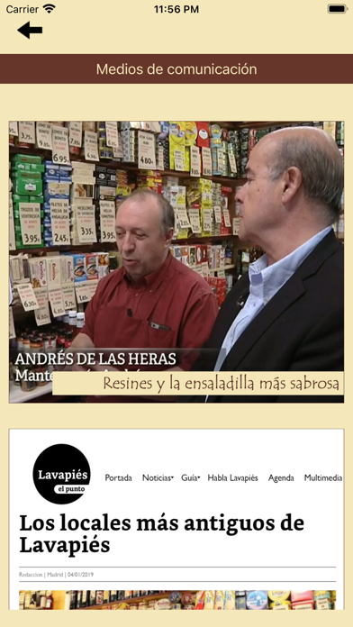 Mantequería Andrés Screenshot