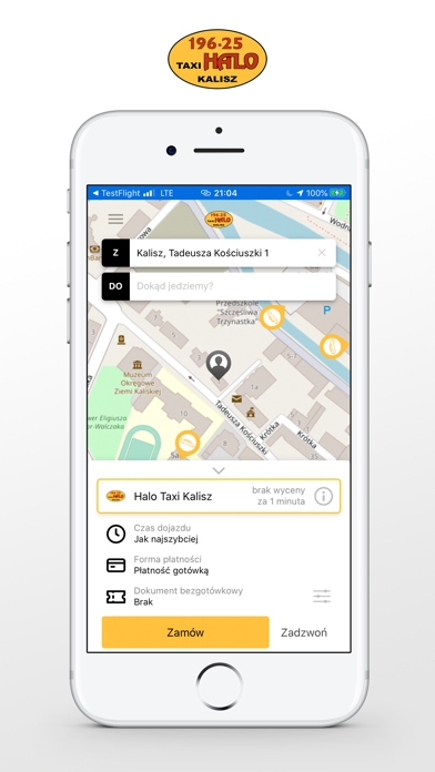 Halo Taxi Kalisz screenshot 2