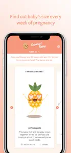 Coconut Baby: Pregnancy App screenshot #1 for iPhone