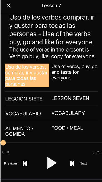 Screenshot #2 pour Learn Spanish StartLingo