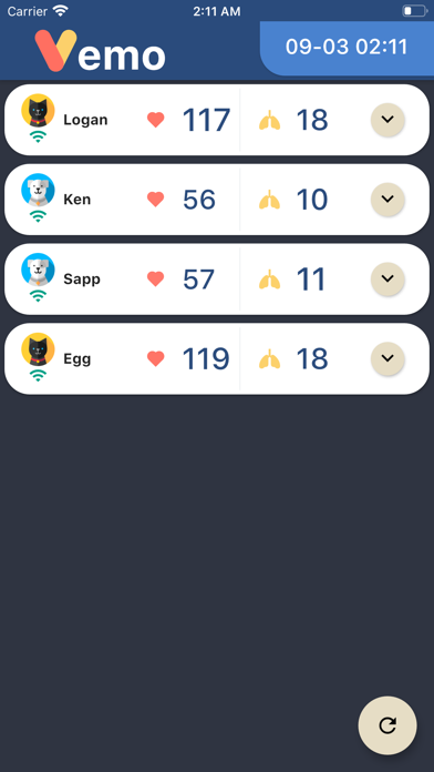 Bionet VEMO Link Screenshot