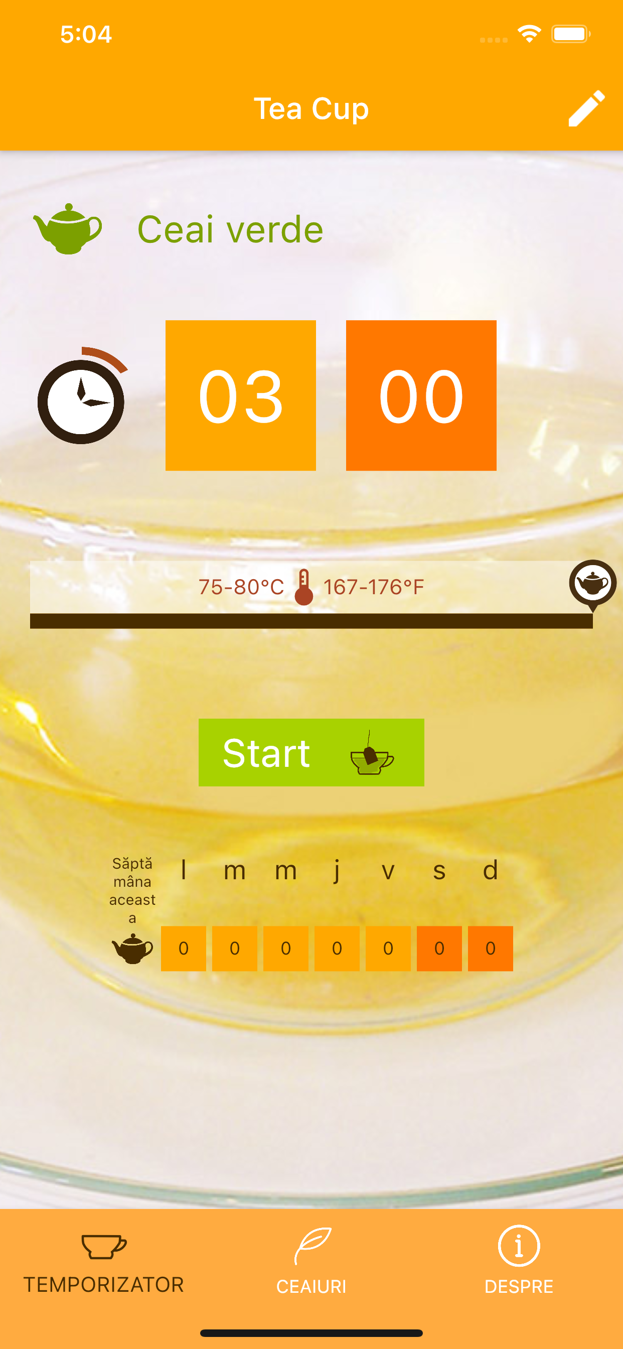 Tea Cup - Timer
