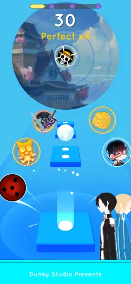 Game screenshot Anime Tiles Hop apk