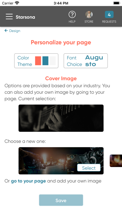 myFanPark Screenshot