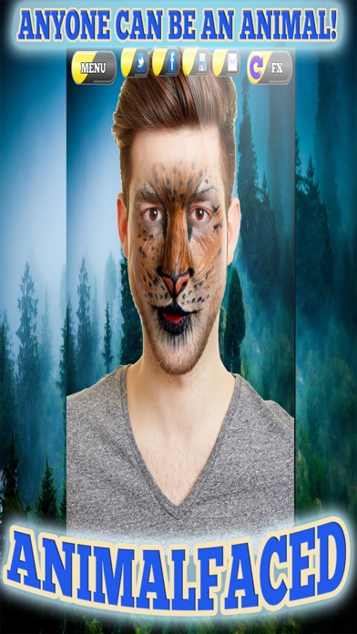 How to cancel & delete AnimalFaced - Face Paint FX Booth & Selfie Maker from iphone & ipad 4