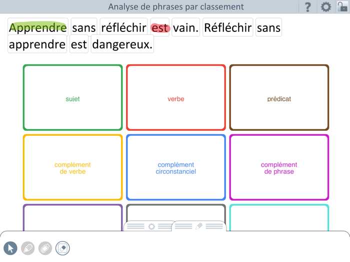 École  Analyse grammaticale 2