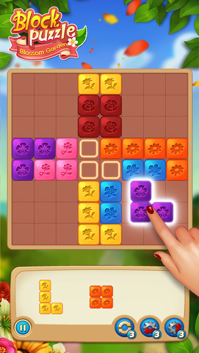 Block Puzzle: Blossom Garden Screenshot