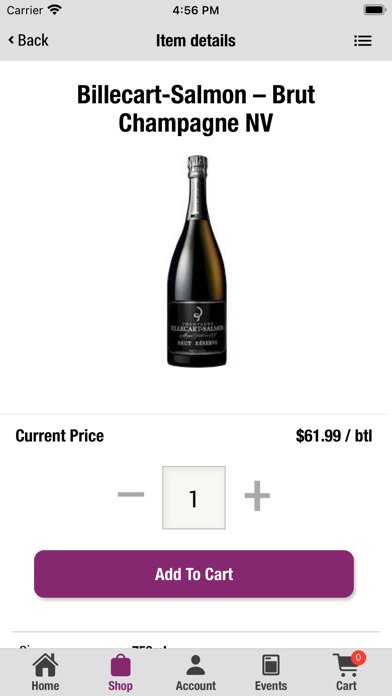 Wines & More Wareham Screenshot
