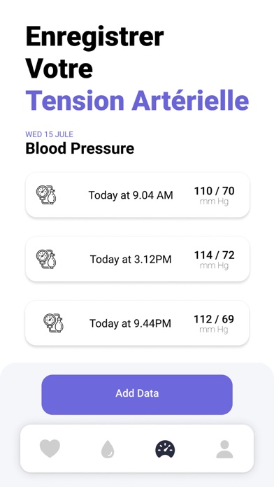 Screenshot #2 pour Heart Rate Monitor Track Pulse