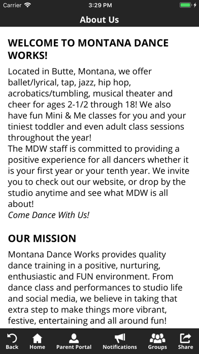 Montana Dance Works Screenshot