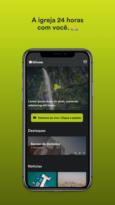 EmComum - IB da Comunhão Screenshot