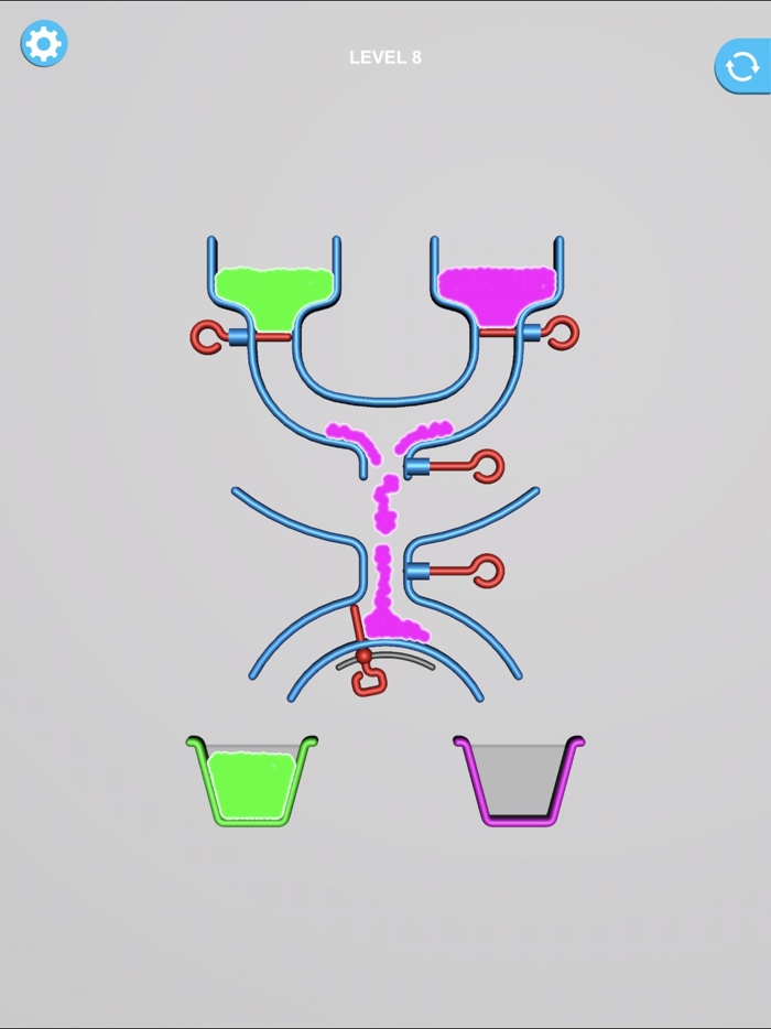 Paint Flow 3D-Fill Right Color