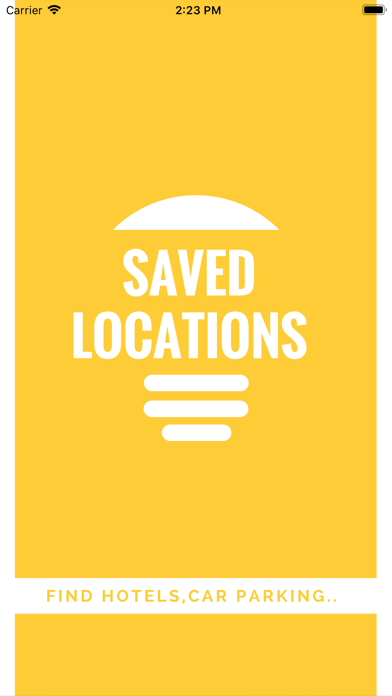 Screenshot #1 pour Saved Locations