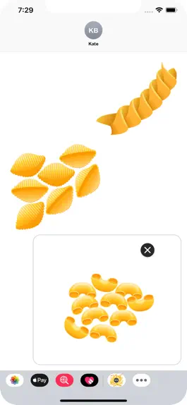 Game screenshot Personal Pasta Stickers hack