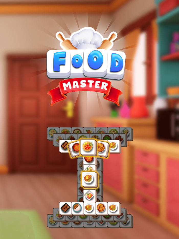 Food Master Tile Connect Game