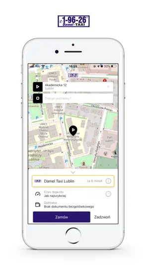 Damel Taxi Lublin screenshot 2