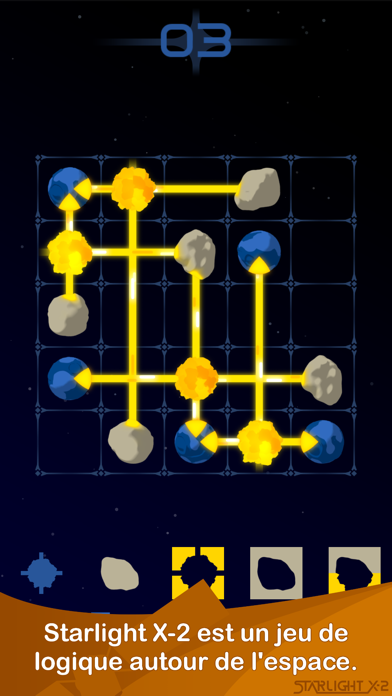 Screenshot #1 pour Starlight X-2 Galactic Puzzles