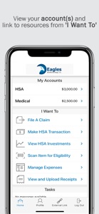 Eagles Benefits Mobile screenshot #1 for iPhone