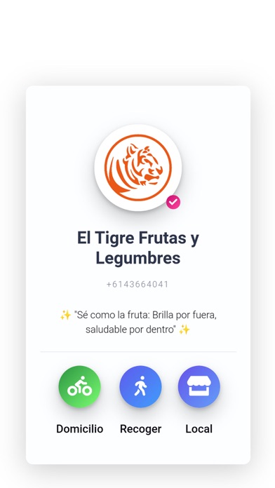 El Tigre Frutas y Legumbres Screenshot