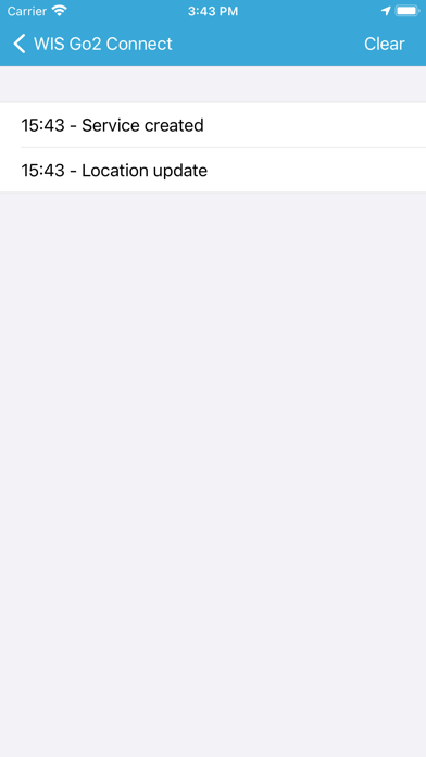 WIS Go2 Connect Screenshot