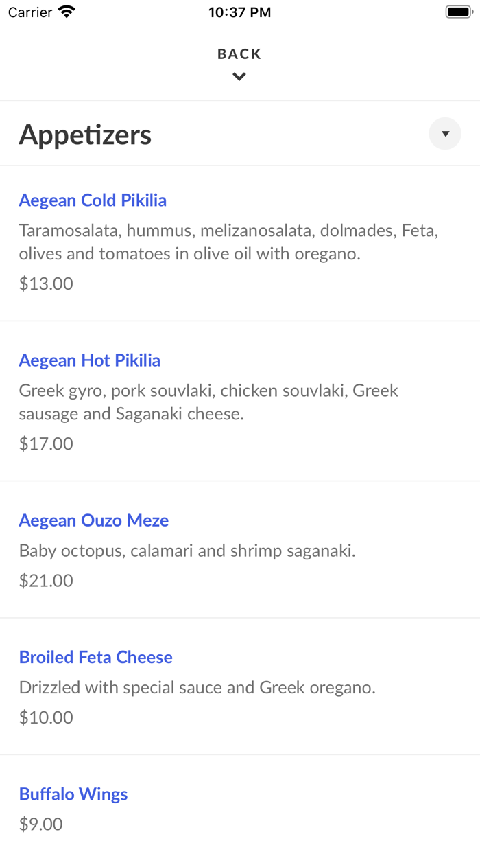 Aegean Grill