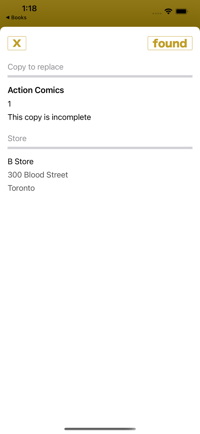 Comic Books Collector