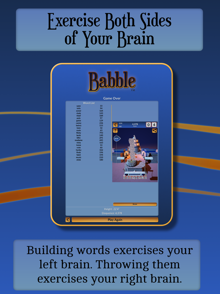 Babble - Word Stacker