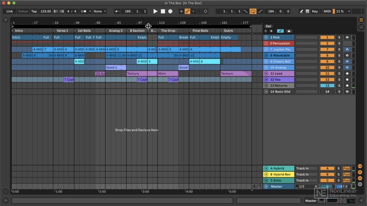 Finishing a Track In the Box