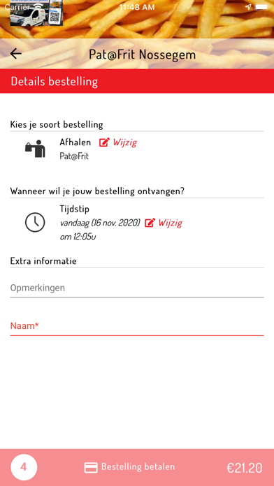 Pat@frit Screenshot