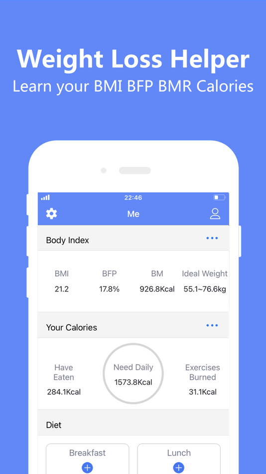 #1. Weight Loss:Calorie Counter (iOS) 由: Beijing Youngsense Health Technology Co., Ltd.