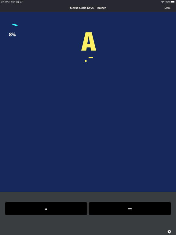 Screenshot #4 pour Morse Code Keys - Trainer
