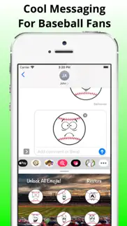 home run baseball emojis iphone screenshot 3