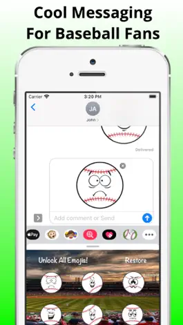 Game screenshot Home Run Baseball Emojis hack