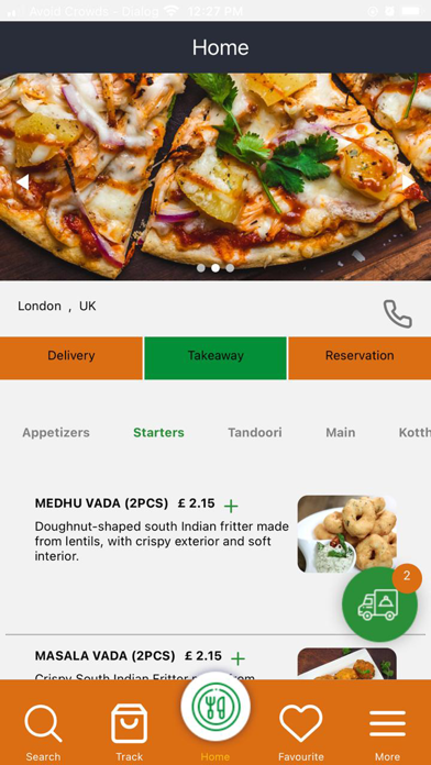 NamasteIndia.london Screenshot
