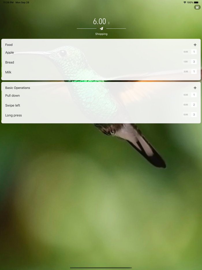 Shopod - A Shopping List
